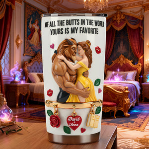 Romantic Fairytale Couple Tumbler - Personalized Gift For Couples 01NALU060126