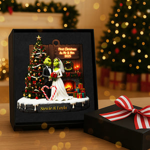 Personalized Gifts For Newlyweds Christmas Ornament 03kita290925