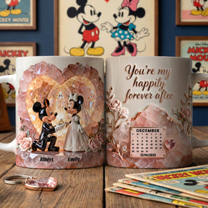 Wedding Couple Coffee Mug - Personalized Gifts For Couple 06paqn150126-Homacus