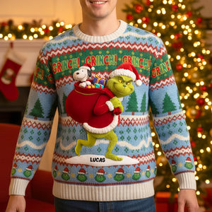 Personalized Gifts For Christmas Ugly Sweater 05patn281025