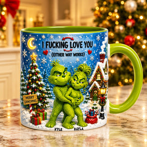 Naughty Couple Accent Mug - Personalized Christmas Gifts For Couple 03nadt210826