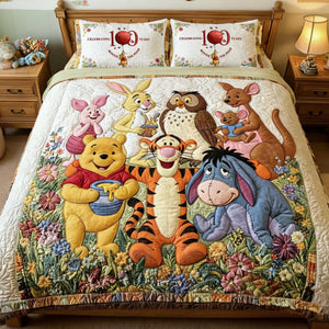 Century Celebration Cute Quilt Bed Set - Personalized Gifts 02QHLU170126