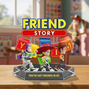 Toy Fans Acrylic Plaque - Personalized Gifts For Friends 04tgtn100625