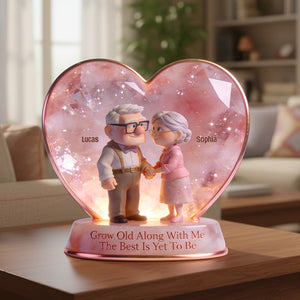A Lifetime Of Love Acrylic Plaque - Personalized Gifts For Couples 05natn181225