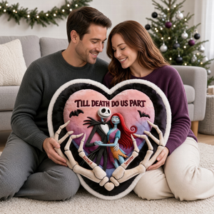 Spooky Couple Pillow - Personalized Christmas Gifts For Couples 03ttqn091026