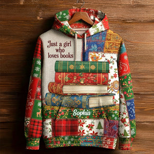 Book Lover Girl Hoodie Personalized Gifts For Book Lovers 03tgtn191125