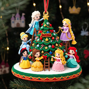 Fairytale Christmas Tree Acrylic Ornament - Personalized Gifts 07tyta121026-Homacus