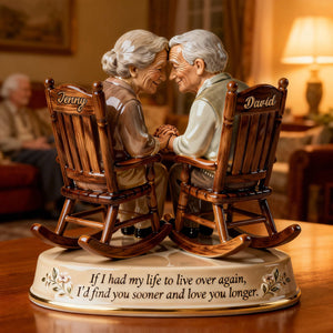 Growing Old Together - Personalized Gifts For Couple Acrylic Plaque 04NATN260126