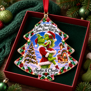 Romantic Couple Christmas Ornament - Personalized Gifts For Couple 01tylu101026