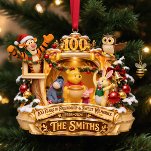 Cute Woodland Friends Ornament - Personalized Christmas Gifts For Family 04halu100926-Homacus