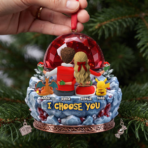 Family Pocket Creatures Christmas Ornament - Personalized Gifts For Family 02ohlu290826