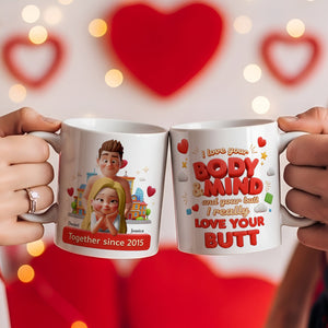 Spicy Couple Coffee Mug - Personalized Gifts For Couples 02TGLU250625