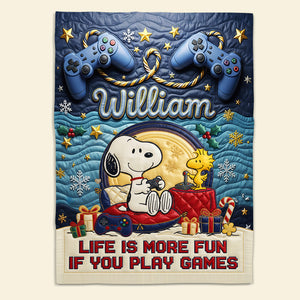 Video Game Blanket - Personalized Gifts For Gamer 06PAQN141125