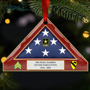 Honoring Heroes Christmas Military Ornament - Personalized Gifts For Veterans 02OHDT131025