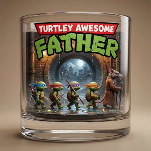 Hero Awesome Father Glass Mug Personalized Father's Day Gifts 06NADT240426