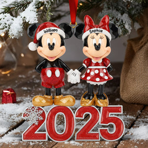 Funny Holiday Acrylic Ornament - Personalized Gifts For Couple 09hyqn201125