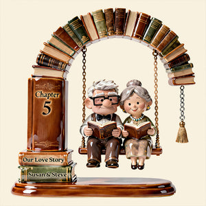 Our Love Story Acrylic Plaque - Personalized Gifts For Couple 02OHDT210126