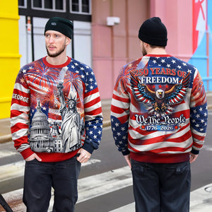 250th America Anniversary 3D Shirt - Personalized Gifts For Patriots 04hulu280126