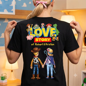 Love Journey Shirt - Personalized Gifts For Couple 01HUDT170626