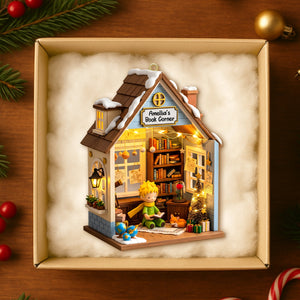 Personalized Gifts For Book Lovers Christmas Ornament 06pgtn031025