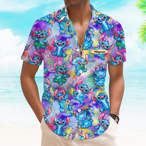 Tropical Aliens Hawaiian Shirt - Personalized Gifts For Movie Lovers 02HULU170725
