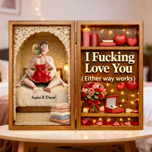 Sassy Couple Acrylic Plaque - Personalized Gifts For Couples 03OHLU020226
