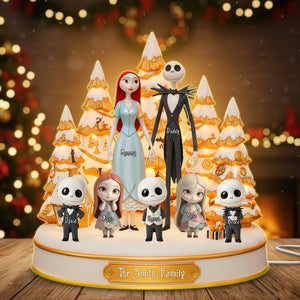 Family Light Box - Personalized Gifts For Family Custom Shape Acrylic Light Box 04OHLU301025