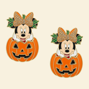 Halloween Cute Stud Earrings Personalized Gifts For Fans 01PGDT180825