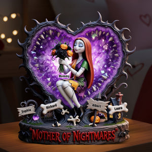 Horror Mom Acrylic Plaque - Personalized Mother's Day Gifts 02TYQN300326