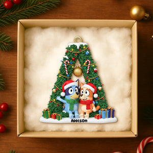 Custom Alphabet Letter Gifts For Cartoon Lovers Christmas Ornament 02natn021025