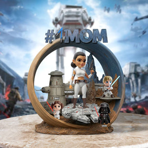 The Cosmic Energy Mom Acrylic Plaque - Personalized Gifts For Mother 02QHTN250425-Homacus