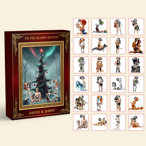 Spooky Love Christmas Advent Calendar Blind Box Personalized Gifts For Couple 03OHDT171025