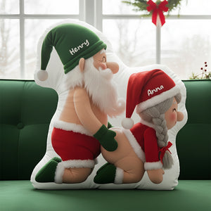 Gnome Old Couple Pillow Personalized Gifts For Couple 01OHDT131125
