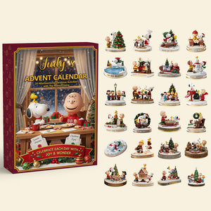 Christmas Activities Advent Calendar Acrylic Blind Box - Personalized Gift For Christmas 02pgta211025