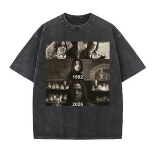 Dark Fantasy Prince Through The Years Washed T-Shirt Unisex - Personalized Gifts 03huqn300326 GRER2005