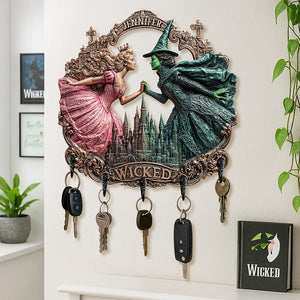 01tgqn180725 Witch Key Hanger - Personalized Gifts