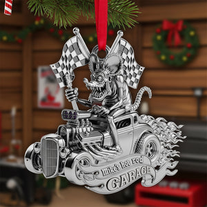 Jolly Ride Hot Rod Ornament – Personalized Gifts For Hot Rod Lovers 02QHLU050925