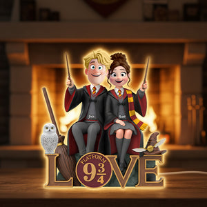 Personalized Gifts For Couple Acrylic Light Box 03natn011125