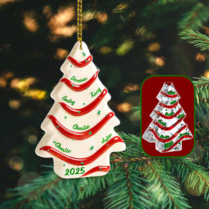Family Ornament - Personalized Gifts For Family Christmas Ornament 03NAMG140825