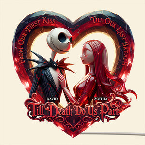 First Kiss Romantic Light Box Personalized Gifts For Couple 03PADT311025