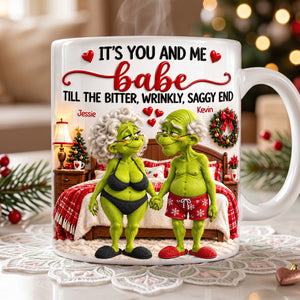 Naughty Old Couple Coffee Mug - Personalized Gifts For Couple 04nata221026