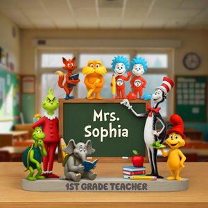 Teacher Acrylic Plaque - Personalized Gifts For Teacher 05NAPU300625