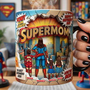 Strong Mom Magic Coffee Mug - Personalized Gifts For Mother 03tyta200426
