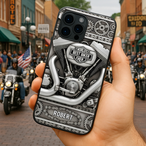 Personalized Gifts For Biker Phone Case, Motorcycle Engine 02QHPU180625