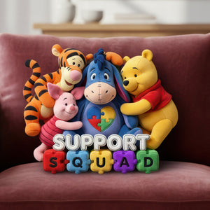 Autism Support Custom Shape Pillow - Gifts For Autism Awareness 03paqn081225