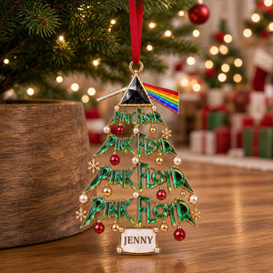 Pink Floyd Acrylic Christmas Ornament - Personalized Gifts For Music Lovers 06NATN131026