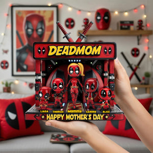 Mother’s Day Hero Squad Acrylic Plaque Personalized Gifts For Mom 031OHDH140426