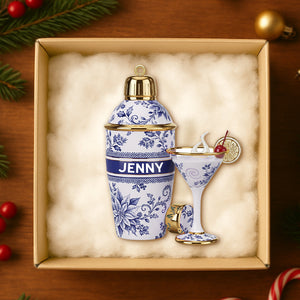Personalized Gifts For Bartenders Christmas Ornament 04pgtn151025