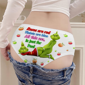 Spicy Green Couple Women's Briefs - Personalized Christmas Gifts For Her 03OHQN200925