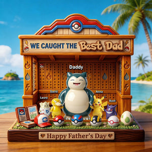 Magic Dad Acrylic Plaque - Personalized Gifts For Dads 03QHQN280426
